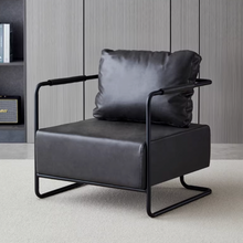 Load image into Gallery viewer, Amon Iron Frame Retro Industrial Style Lounge Sofa Chair
