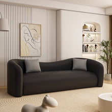 Load image into Gallery viewer, Boone Designer Curve Pet Friendly Leather Sofa
