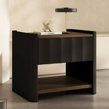 Muatkan imej ke dalam penonton Galeri, Monroe Wabi Sabi Aesthetic Bedside Table
