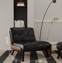 Load image into Gallery viewer, Areli Italian Single Sofa Leisure Ottoman Chair
