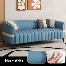 Muatkan imej ke dalam penonton Galeri, Cohen Pet Friendly PU Leather Caterpillar Seat Sofa

