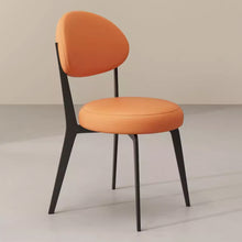将图片加载到图库查看器，Keira Minimalist Round Seat Dining Chair
