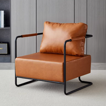 Load image into Gallery viewer, Amon Iron Frame Retro Industrial Style Lounge Sofa Chair

