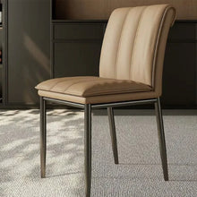 将图片加载到图库查看器，Horacio Saddle Leather Cushion Dining Chair

