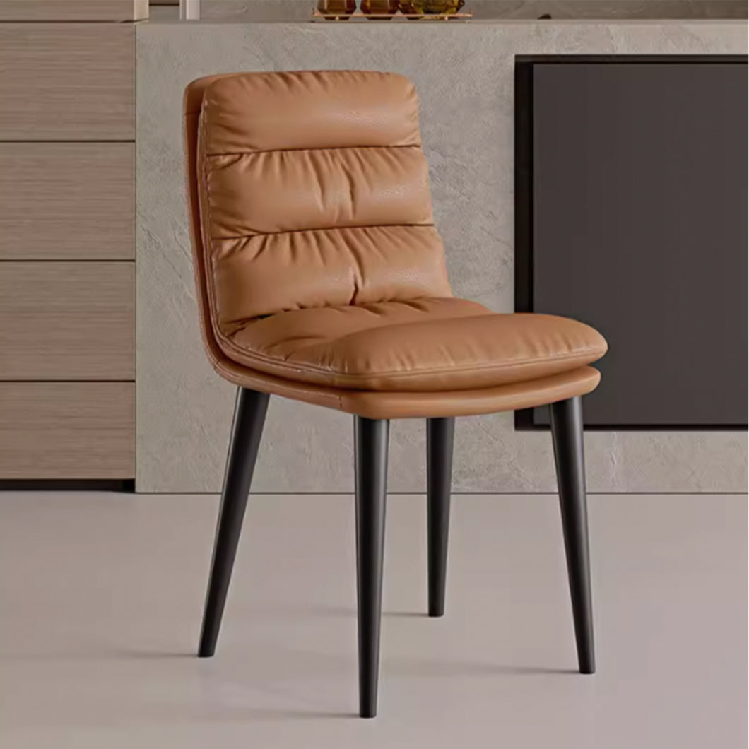 Macy PU Leather Cushion Modern Dining Chair