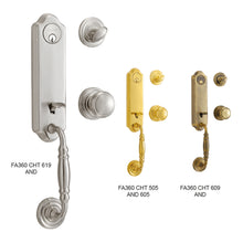 Muatkan imej ke dalam penonton Galeri, SCHLAGE FA SERIES Handleset / Gripset - Chantilly
