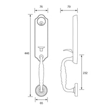 Muatkan imej ke dalam penonton Galeri, SCHLAGE FA SERIES Handleset / Gripset - Chantilly
