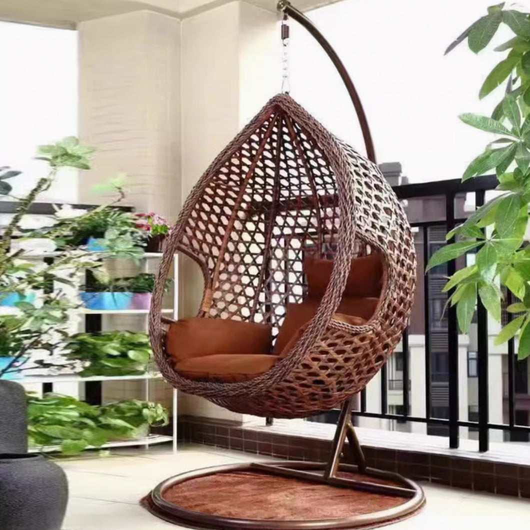 Archer Rattan Swing Chair Outdoor Furniture