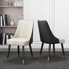 Load image into Gallery viewer, Chaim PU Leather High Back Rest Dining Chair
