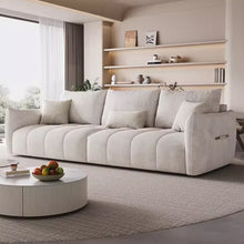 Load image into Gallery viewer, Victoria Celebrity Tech Fabric Dual Tone Sofa
