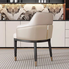 Load image into Gallery viewer, Robert Gold Line PU Leather Dining Chair
