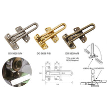 Muatkan imej ke dalam penonton Galeri, ES'TECH Brass Heavy Duty Door Guard DG5628
