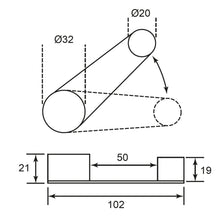 Load image into Gallery viewer, DUFIX Stainless Steel Door Stopper/Holder DH102
