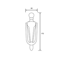 Muatkan imej ke dalam penonton Galeri, ES'TECH Brass Door Knocker DK6602 DK7602 DK8602

