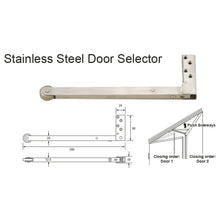 Load image into Gallery viewer, ES'TECH Stainless Steel Door Selector DS 350 SS
