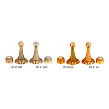 将图片加载到图库查看器，ES'TECH Brass Antique Magnetic Door Holder DS90
