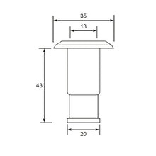 将图片加载到图库查看器，DUFIX Stainless Steel Dust Socket DXDST1420
