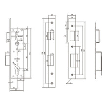 Muatkan imej ke dalam penonton Galeri, DUFIX Stainless Steel Narrow Mortise DXNM2585
