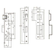 Muatkan imej ke dalam penonton Galeri, DUFIX Stainless Steel Narrow Mortise DXNM3085
