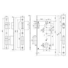 Load image into Gallery viewer, DUFIX Stainless Steel Standard Mortise DXRM5085 6085
