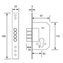 Muatkan imej ke dalam penonton Galeri, DUFIX Sliding Mortise DXSM6514/40
