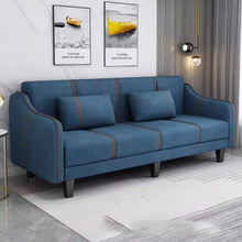 Load image into Gallery viewer, Becker Arm Rest Sofa Bed with Pillow
