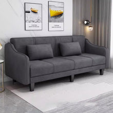 Load image into Gallery viewer, Becker Arm Rest Sofa Bed with Pillow
