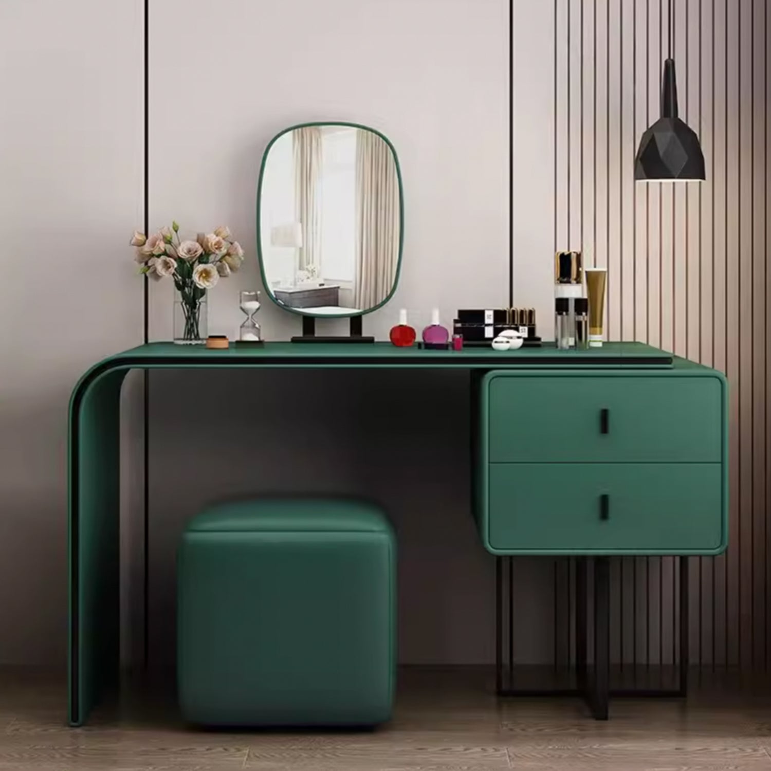 Arroyo Designer Sleek Dressing Table Set 1m to 1.2m  Mirai Town PLT