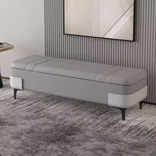 Load image into Gallery viewer, Lambert Tech Fabric Dual Tone Storage Bench
