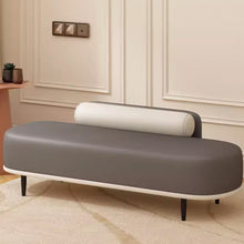 将图片加载到图库查看器，Milly Celebrity Fitting Room Pet Friendly PU Leather Bench
