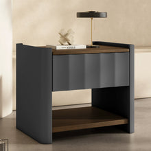 Muatkan imej ke dalam penonton Galeri, Monroe Wabi Sabi Aesthetic Bedside Table
