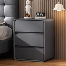 将图片加载到图库查看器，Jenson 3 Drawers Designer Sleek Bedside Table
