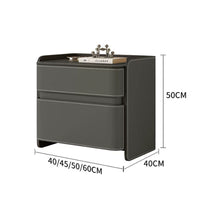 Muatkan imej ke dalam penonton Galeri, Hilario Soft Padding Leather Standalone Bedside Table
