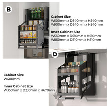 Muatkan imej ke dalam penonton Galeri, (PROMO) Electric / Manual Lift Basket Series Kitchen Cabinet
