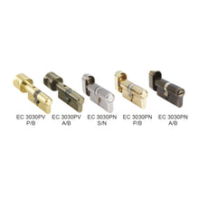 Muatkan imej ke dalam penonton Galeri, ES'TECH Brass European Profile Privacy Cylinder EC3030P
