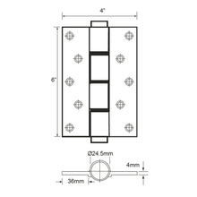 Muatkan imej ke dalam penonton Galeri, E-SWING Aluminium Hydraulic Hinge ESHH464FT3B
