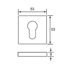 Load image into Gallery viewer, DUFIX Stainless Steel Escutcheon (Per Pair)
