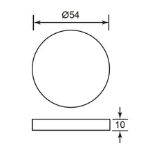 Load image into Gallery viewer, DUFIX Stainless Steel Escutcheon (Per Pair)
