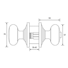 Muatkan imej ke dalam penonton Galeri, SCHLAGE FA Series Knobs Lock Andover FA51
