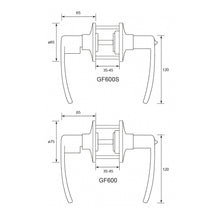 Muatkan imej ke dalam penonton Galeri, LOCGUARD Tubular Leverset GF600 Series

