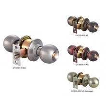 Muatkan imej ke dalam penonton Galeri, LOCGUARD Cylindrical Knobset GY300 Series
