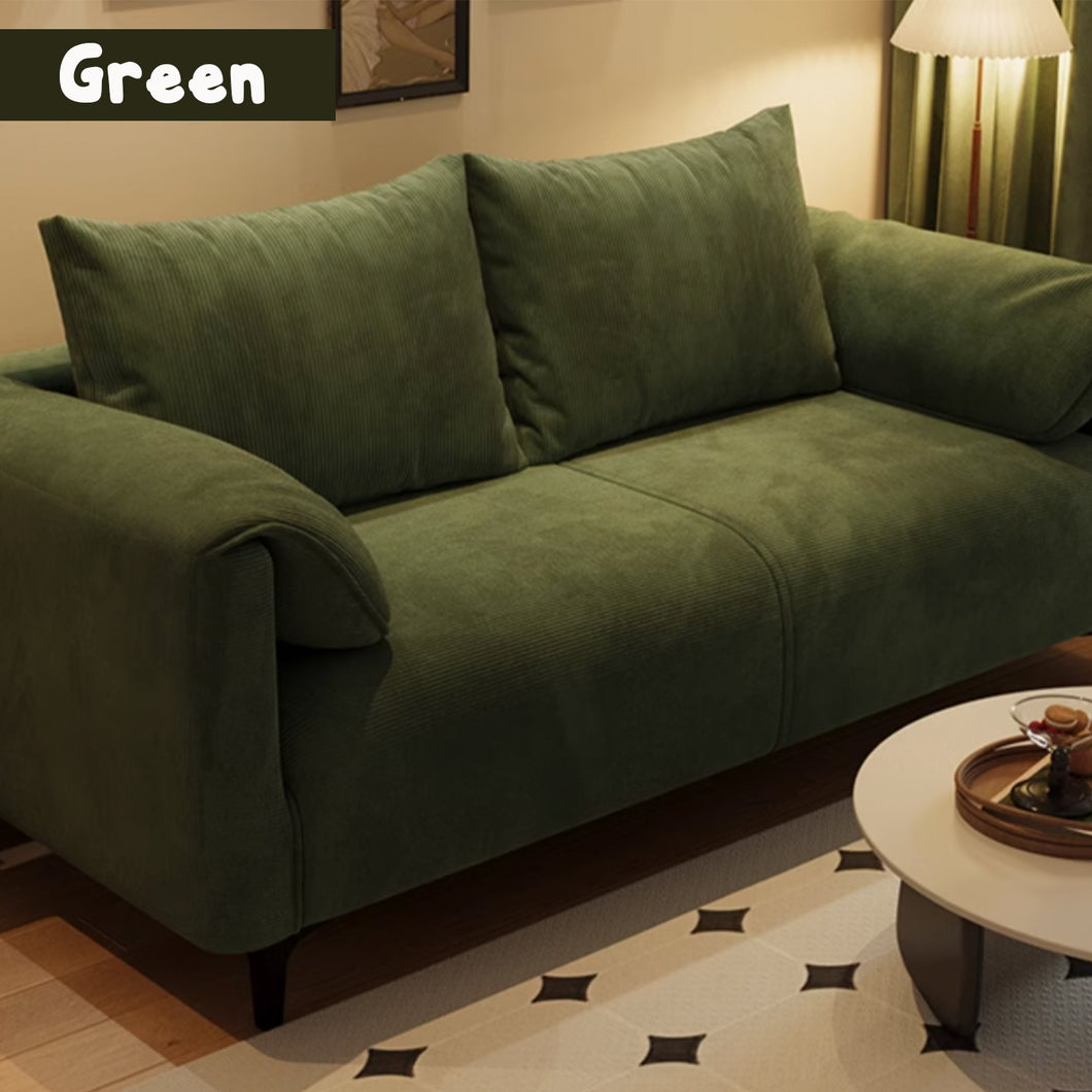 Moody Skin Friendly Corduroy Fabric Sofa