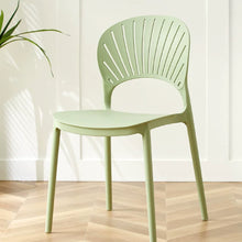 Muatkan imej ke dalam penonton Galeri, Shaffer Cutout Back Stackable Party Dining Chair
