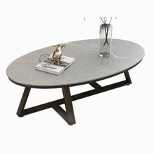 Muatkan imej ke dalam penonton Galeri, Yunus Oval Minimalist Coffee Table
