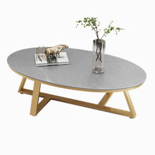 Muatkan imej ke dalam penonton Galeri, Yunus Oval Minimalist Coffee Table
