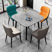 Load image into Gallery viewer, Abel Square Sintered Stone Dining Table 70cm to 1m
