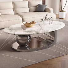 Muatkan imej ke dalam penonton Galeri, Harold Designer Slate Top Coffee Table
