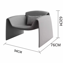 Load image into Gallery viewer, Hiram Creative M Shape Lounge Chair
