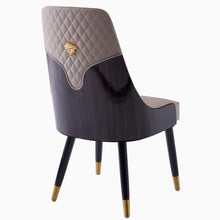 Load image into Gallery viewer, Lennox Class Leather High Back Rest Dining Chair
