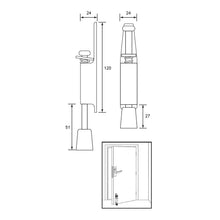 Muatkan imej ke dalam penonton Galeri, ES'TECH Zinc Alloy Foot Step Door Stopper H436
